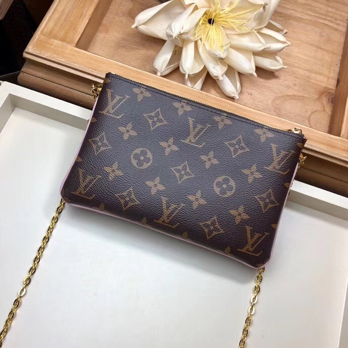 POCHETTE DOUBLE ZIP SMALL BAG M63905