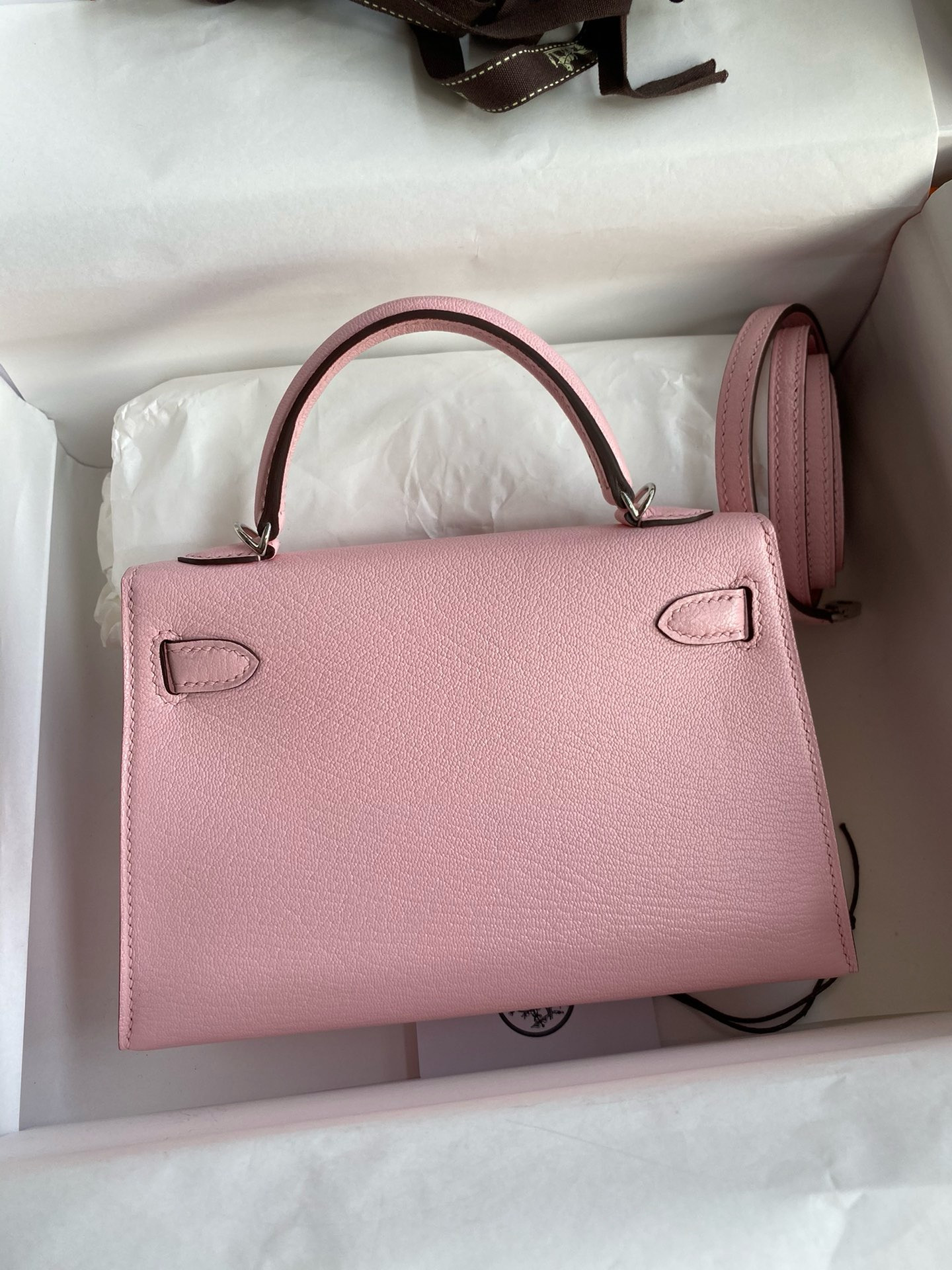 h**me5 mini kelly chèvre 19 19×6×12cm (20 days for cusT0mization)