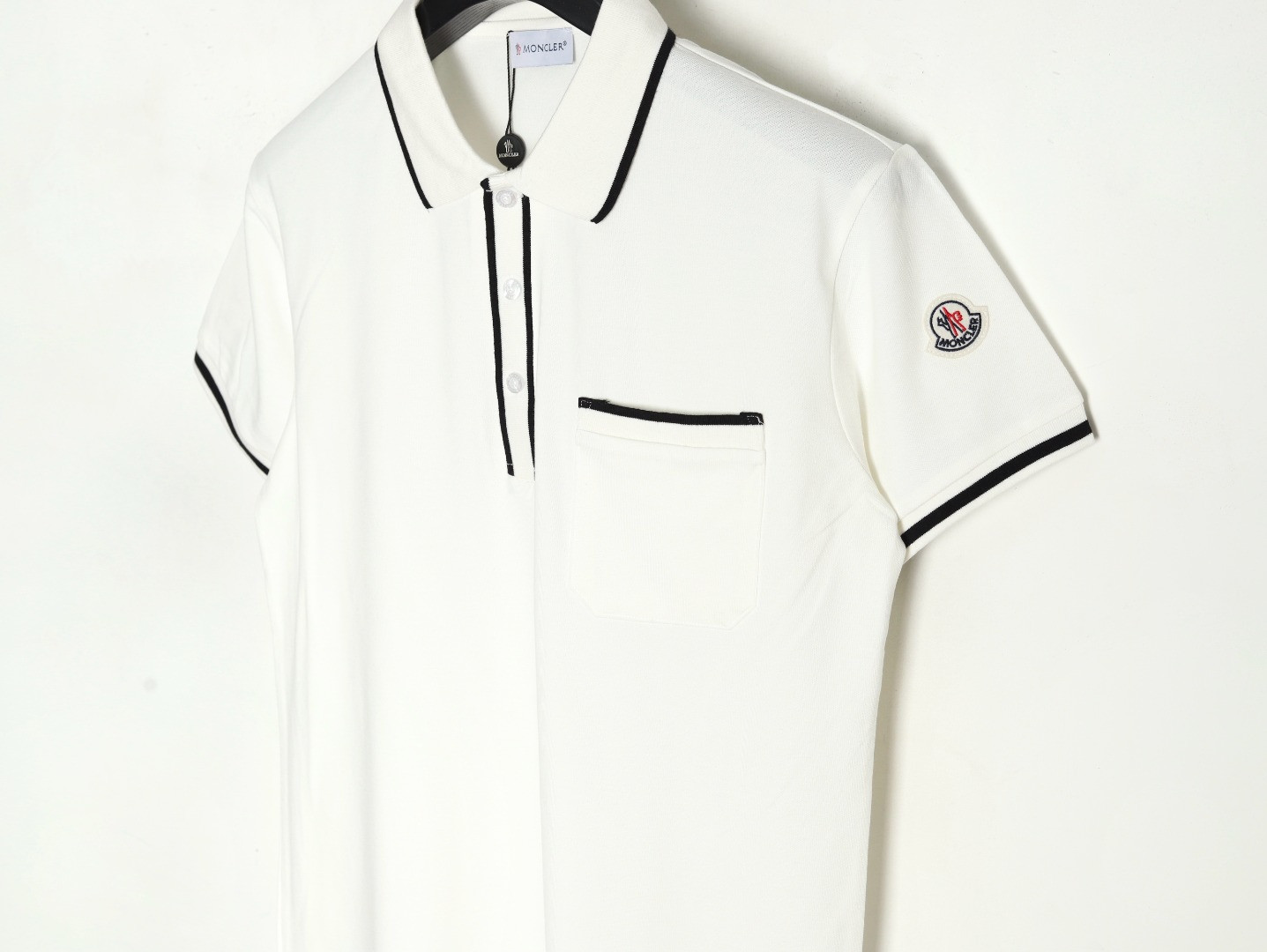 M0nc1er 25ss short-sleeved polo shirt