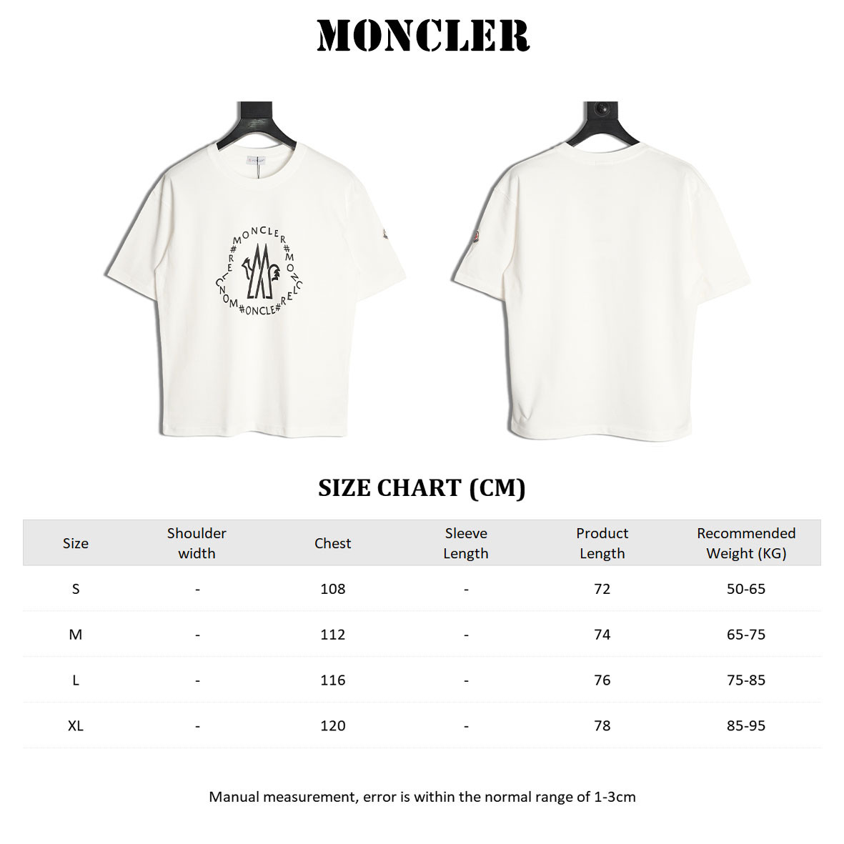 M0nc1er short-sleeved t-shirt