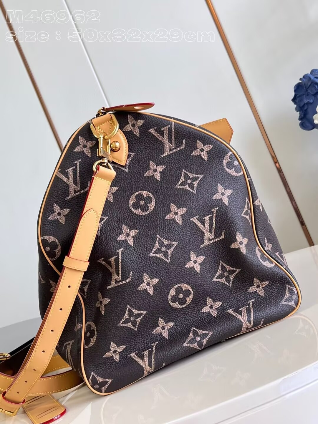 lv speedy p9 bandoulière 50 m46962 50x32x29cm(cusT0mized about 10 days)