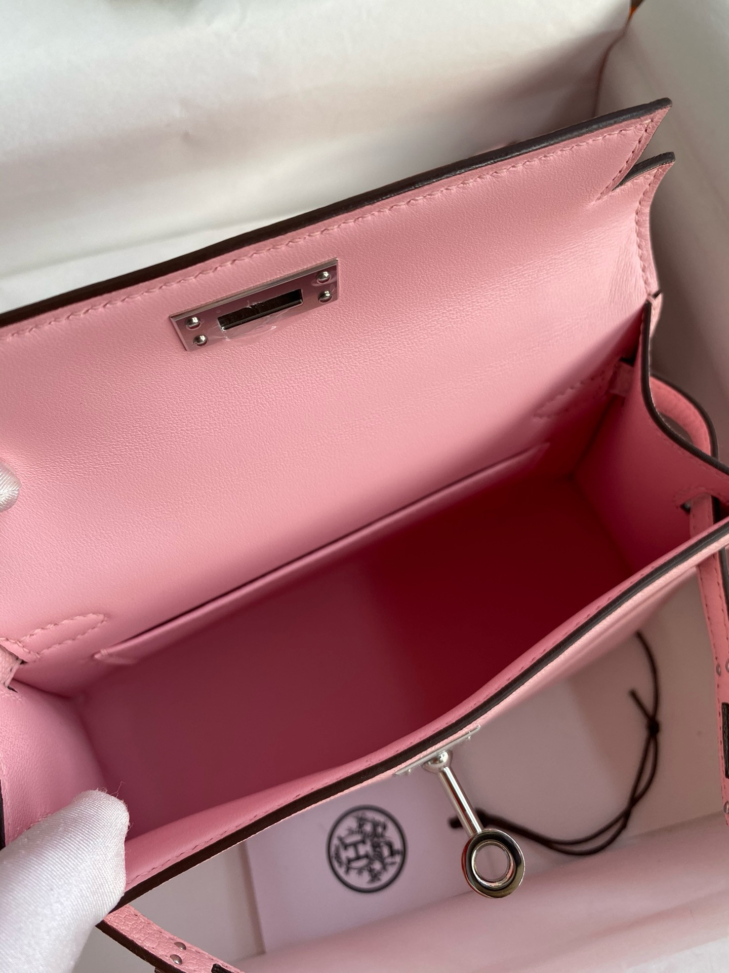 h**me5 mini kelly chèvre 19 19×6×12cm (20 days for cusT0mization)