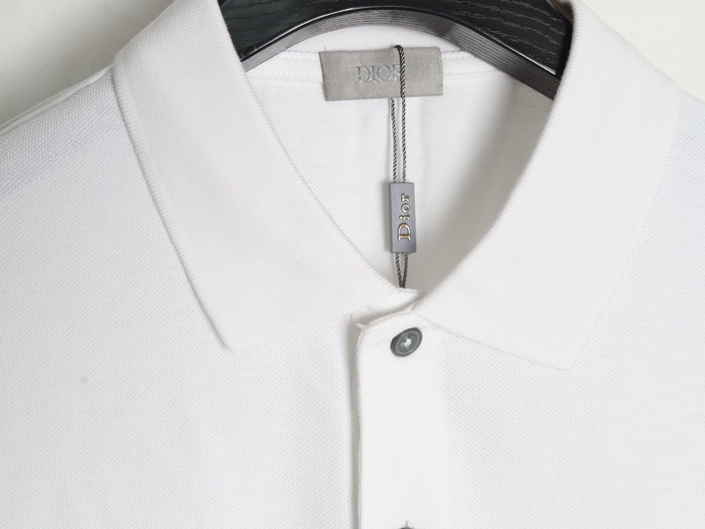 D*or 22ss short-sleeved polo shirt
