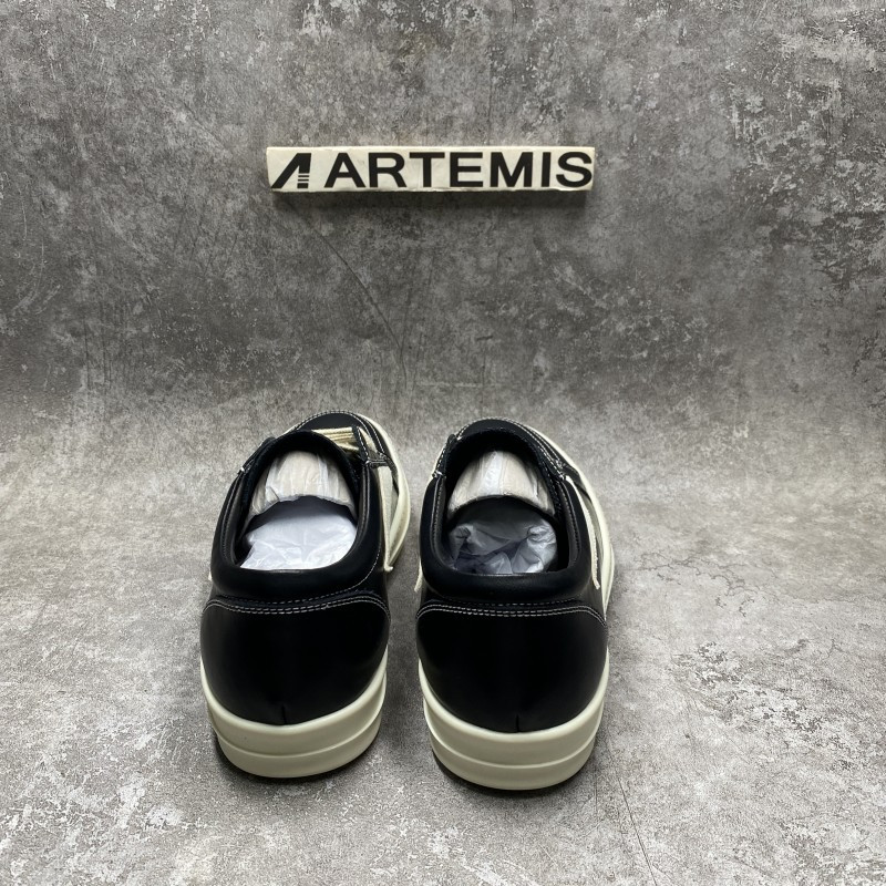 r1ck 0wens vintage sneakers black