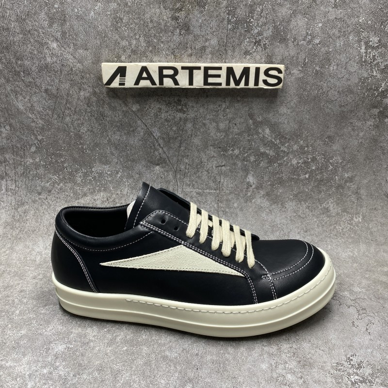 r1ck 0wens vintage sneakers black