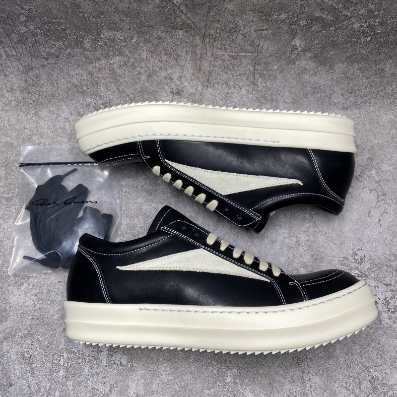 r1ck 0wens vintage sneakers black