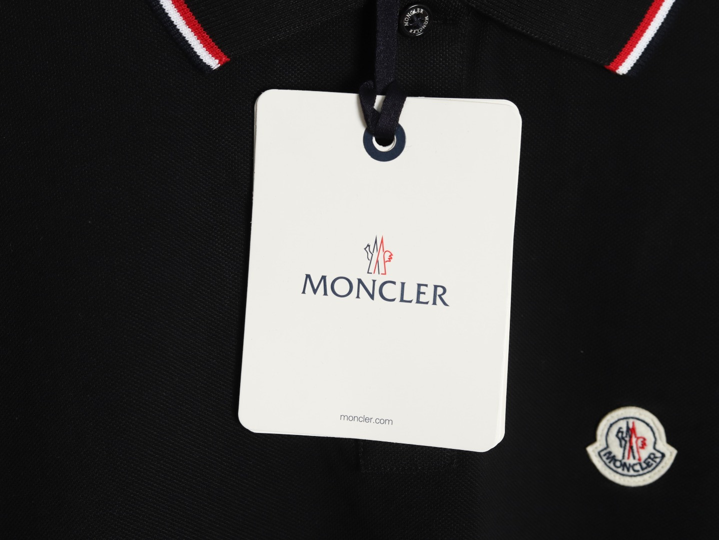M0nc1er 24ss short-sleeved polo shirt