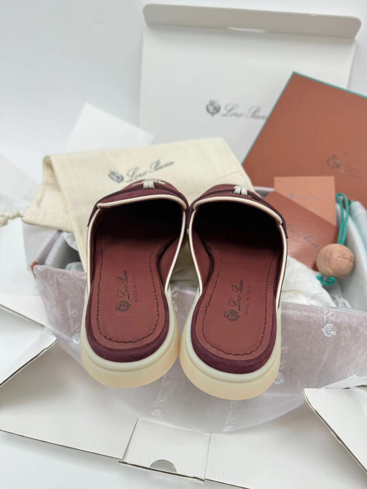 ua l**o p*ana  babouche charms walk moccasin slipper moccasin (cusT0mized, no return no exchange)