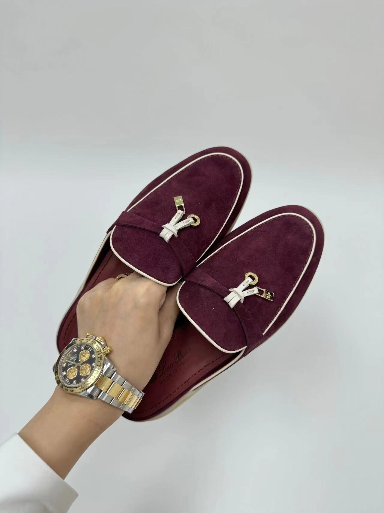 ua l**o p*ana  babouche charms walk moccasin slipper moccasin (cusT0mized, no return no exchange)