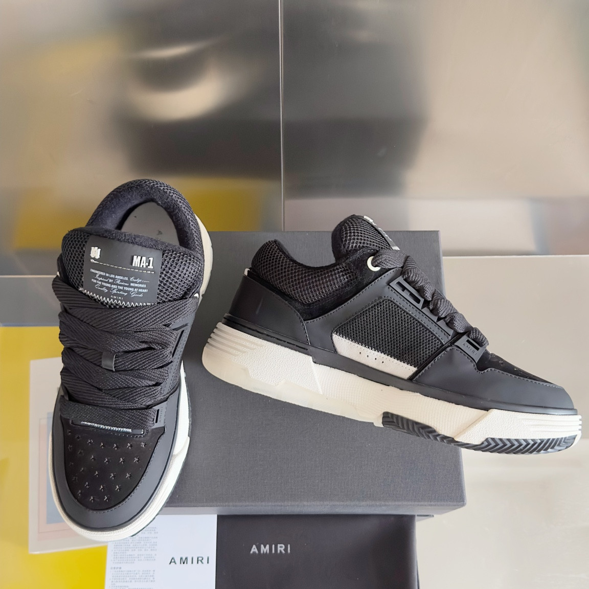 UA Amiri MA-1 Black