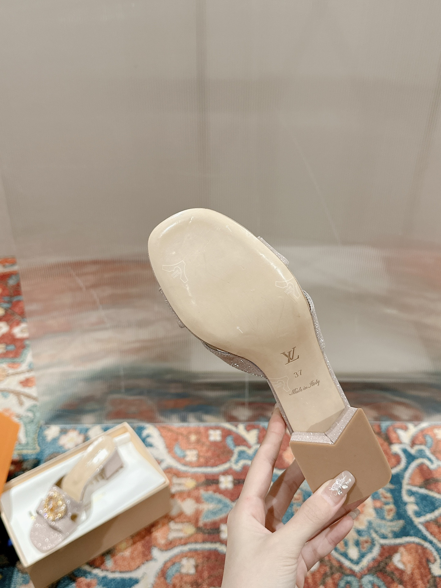 UA LV Heeled Mule