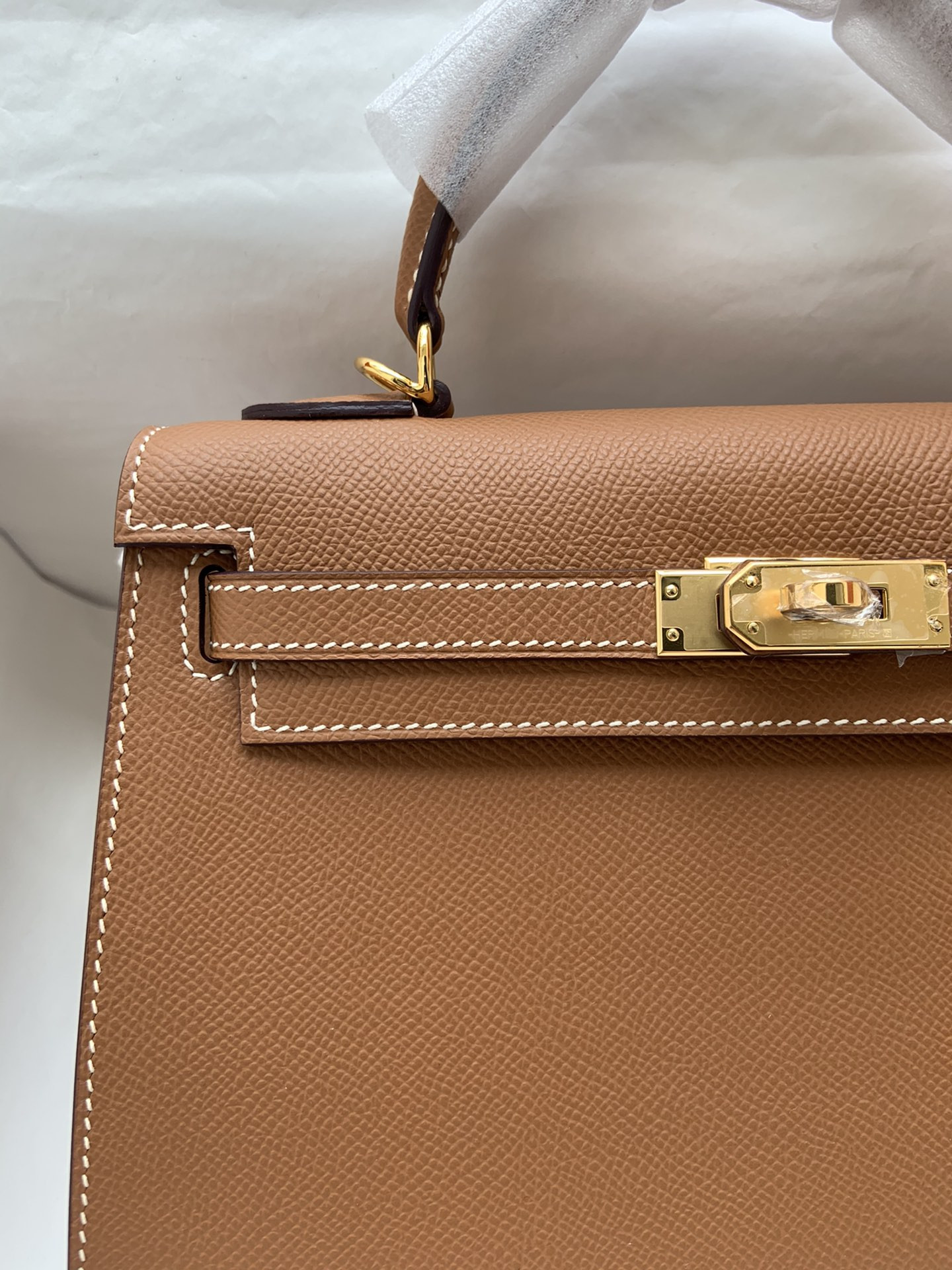 H**mes Kelly Gold-tone Hardware 25 28