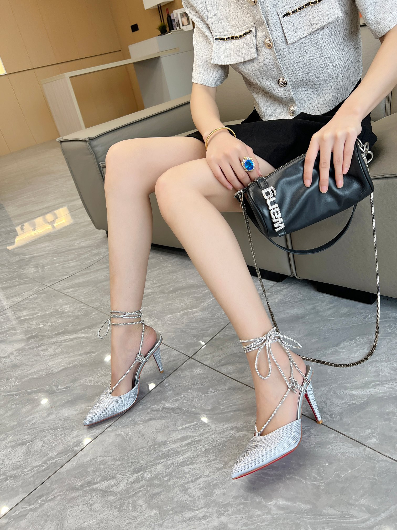ua ch**an louboutin cl red-botT0m shoes