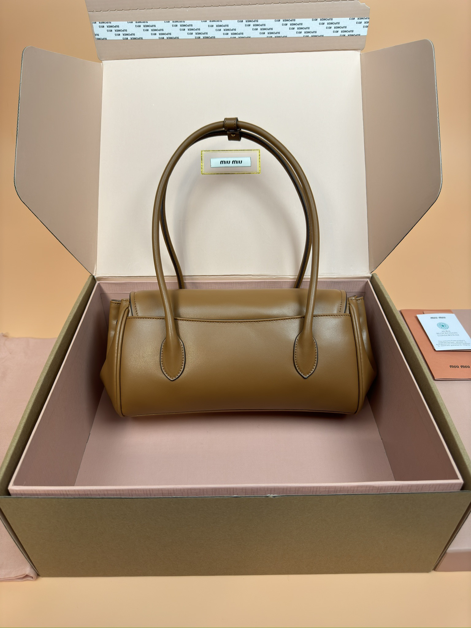 M1v M1v leather shoulder bag 15x28x11cm