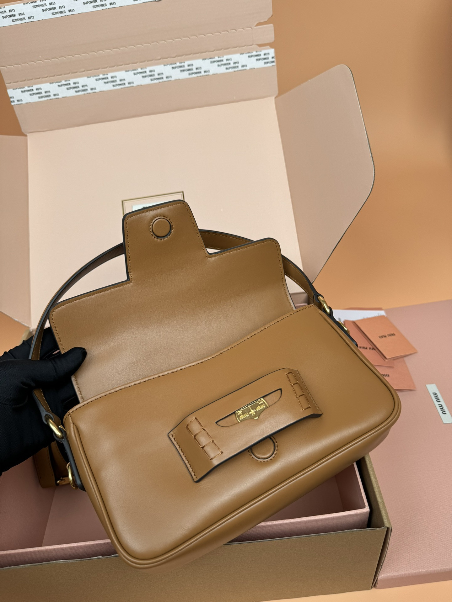 M1v M1v penny leather bag 23×13.5×5cm