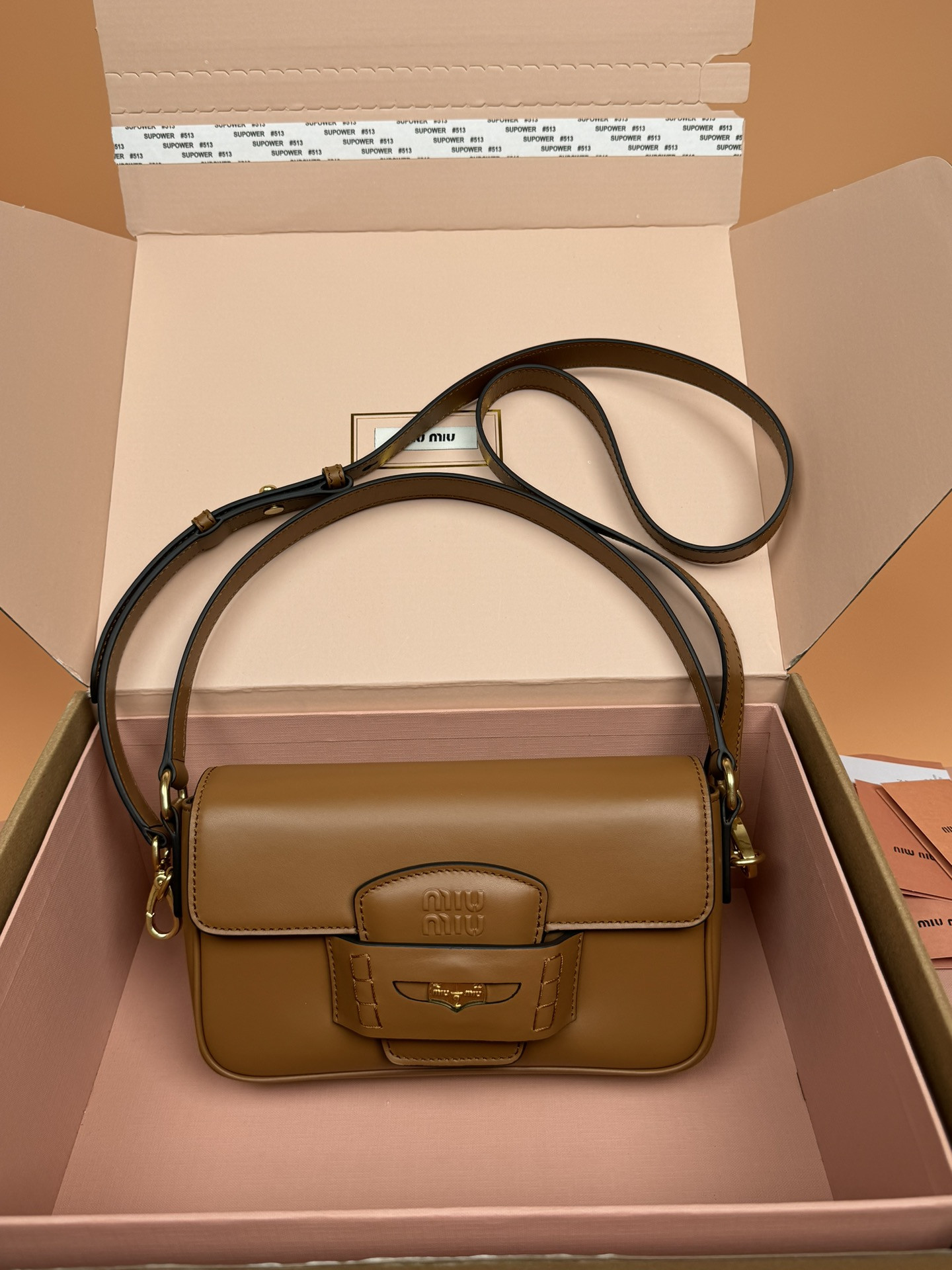M1v M1v penny leather bag 23×13.5×5cm