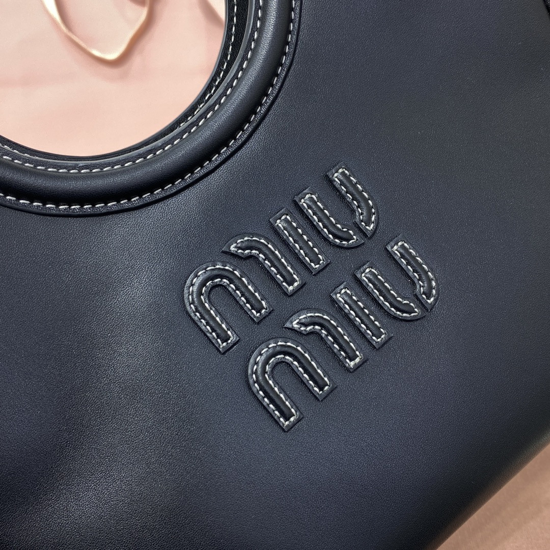 M1v M1v ivy leather bag 23.5x22x12cm