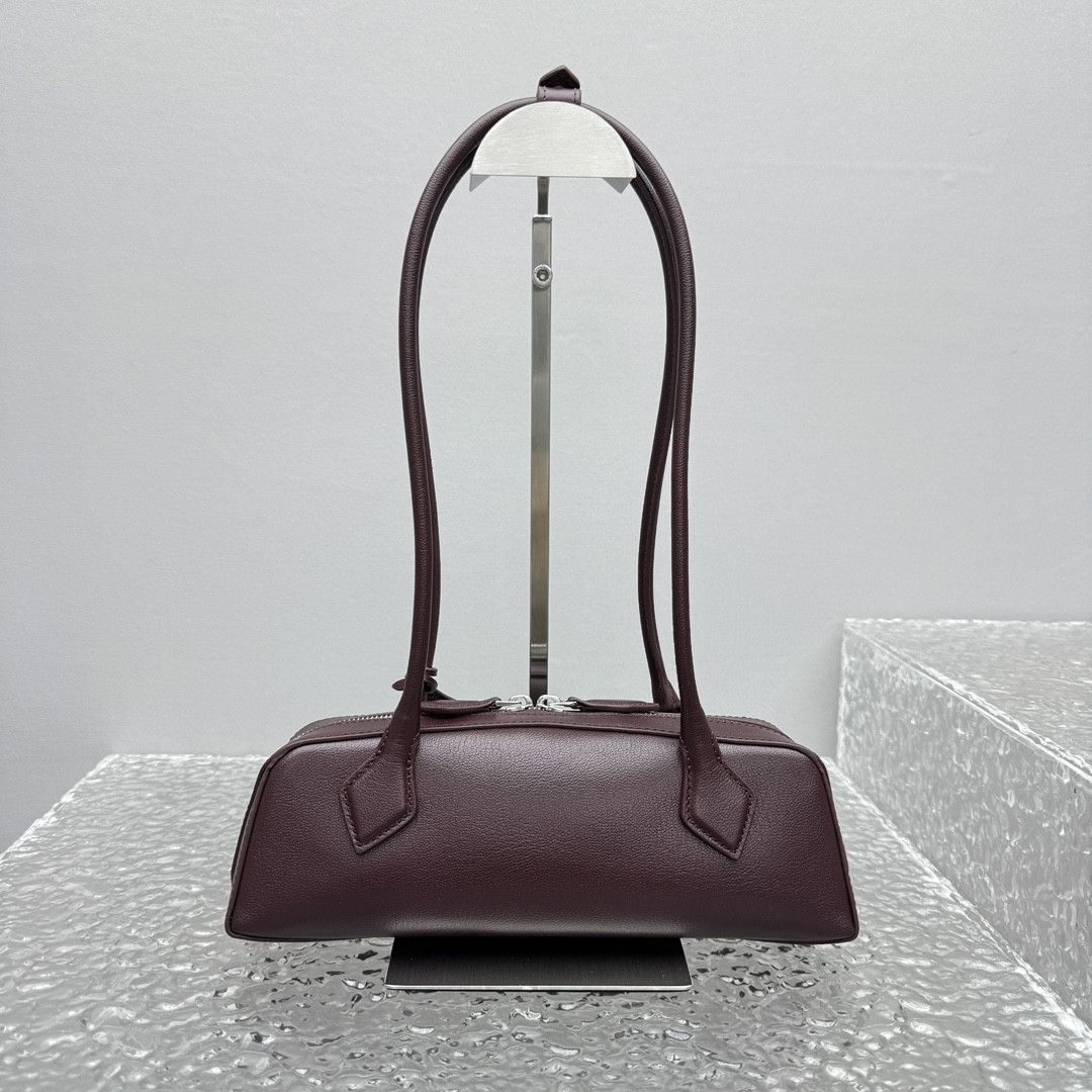A1a1a LE TECKEL SMALL BAG IN LEATHER 27x9x8cm