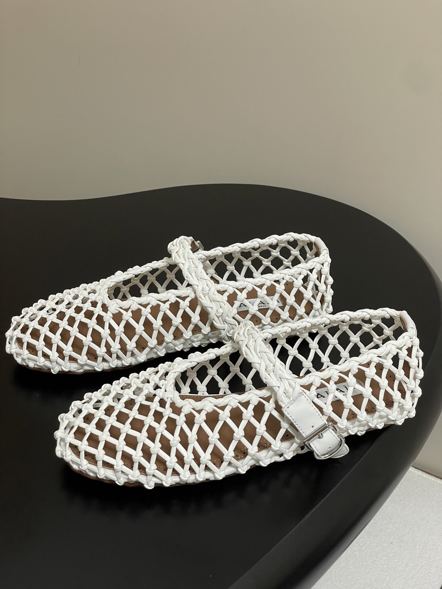 ua alaïa braided ballet flats(cusT0mized size 7-10 days production time)