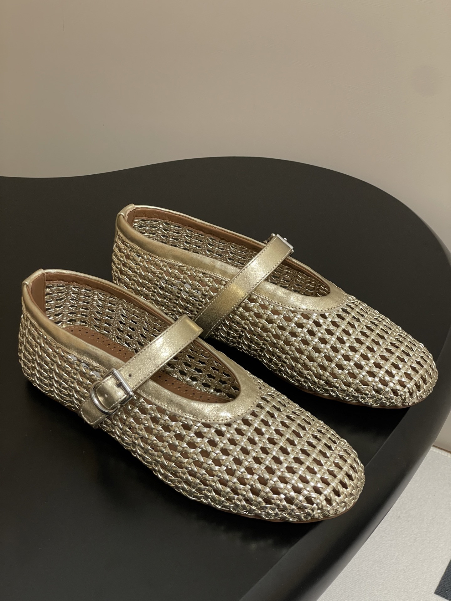 ua alaïa braided ballet flats(cusT0mized size 7-10 days production time)
