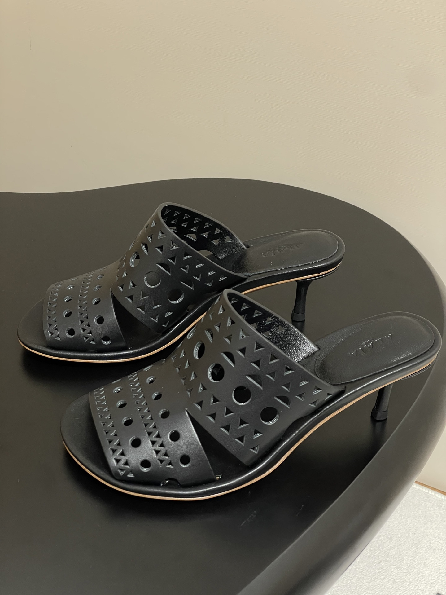 ua a1a1a heeled slippers 5.5cm heel(cusT0mized size 7-10 days production time)