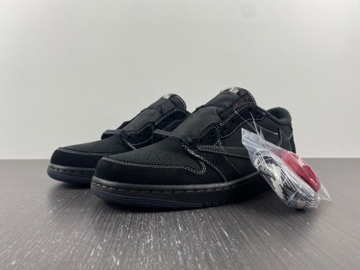 travis scott x air jordan air jordan 1 retro low “black phanT0m" dm7866-001