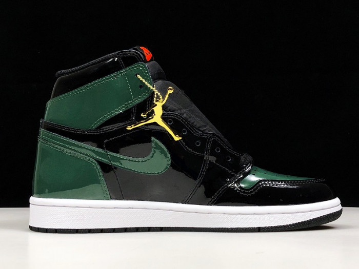 SoleFly x Air Jordan 1 Retro High OG Black/Team Orange-Fir AV3905-038