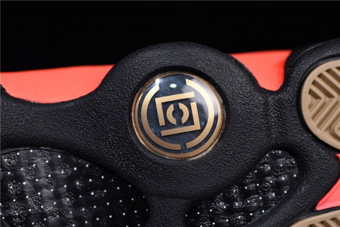 Clot x Air Jordan 13 Low “Black Infrared” AT3102-006
