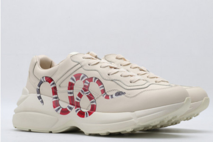 G*u*i rhyton leather sneaker