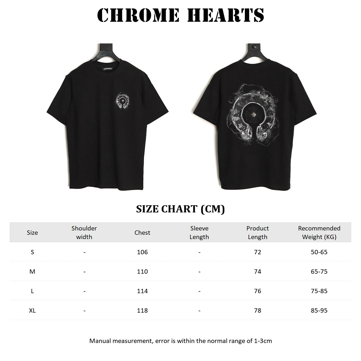 Ch*0me He**ts short-sleeved t-shirt