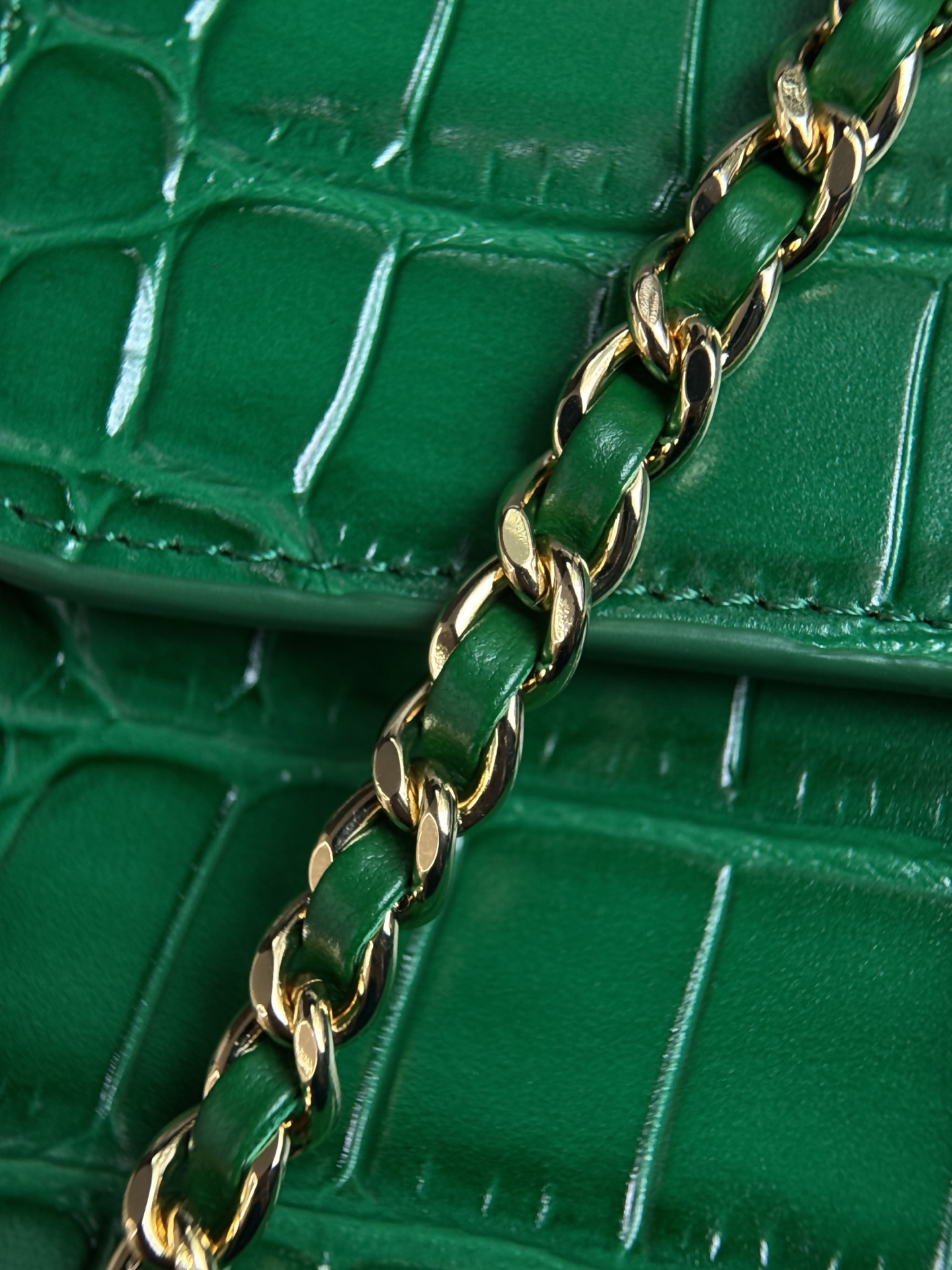 Ch**el mini flap bag with handle as6424 14.5x19.5x5cm
