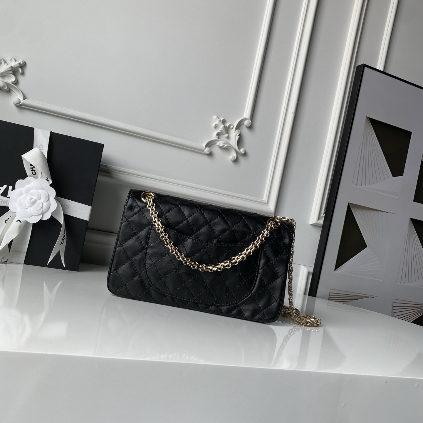 Ch**el 2.55 handbag a37586 16x24x7.5cm