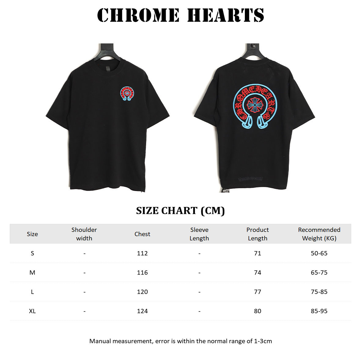 Ch*0me He**ts short-sleeved t-shirt