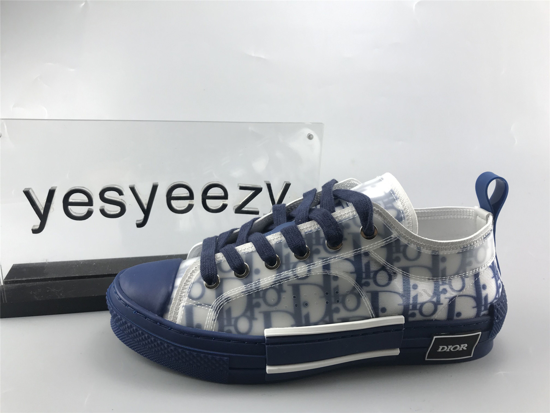 ua D10r b23 low top blue oblique