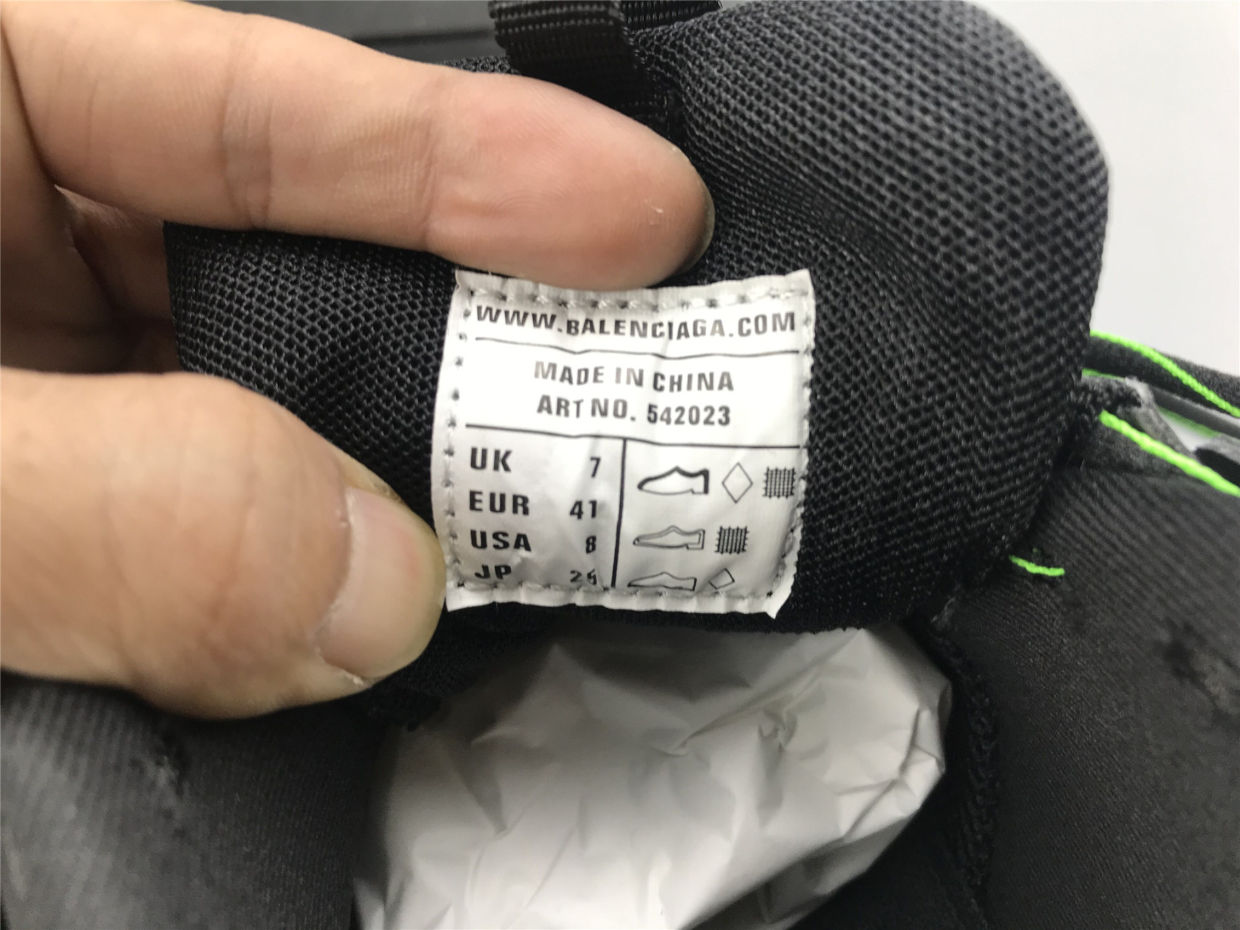 UA TRACK TRAINER BLACK GREEN SNEAKER