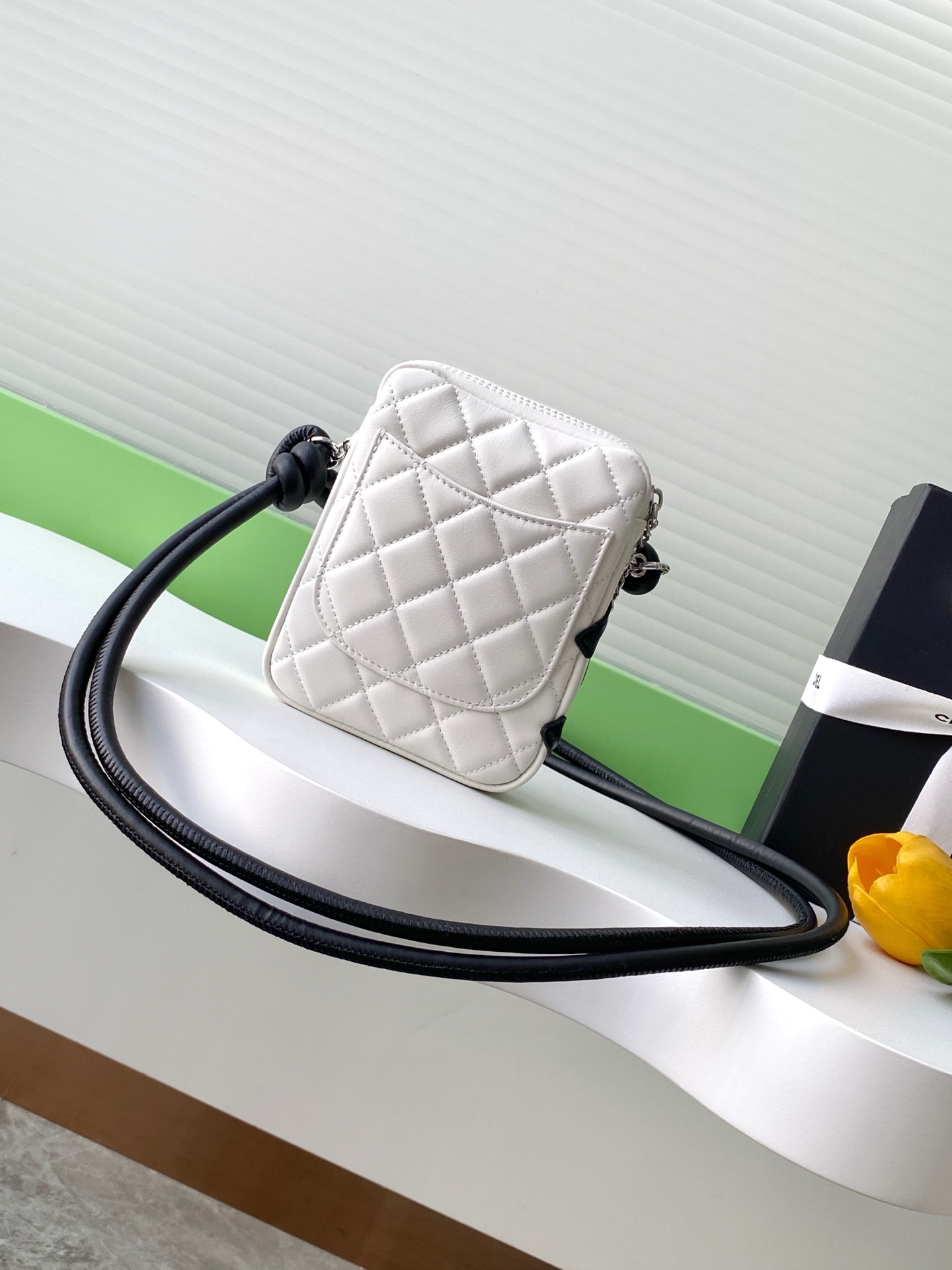 Ch**el cambon line crossbody bag 13x15x3.5cm