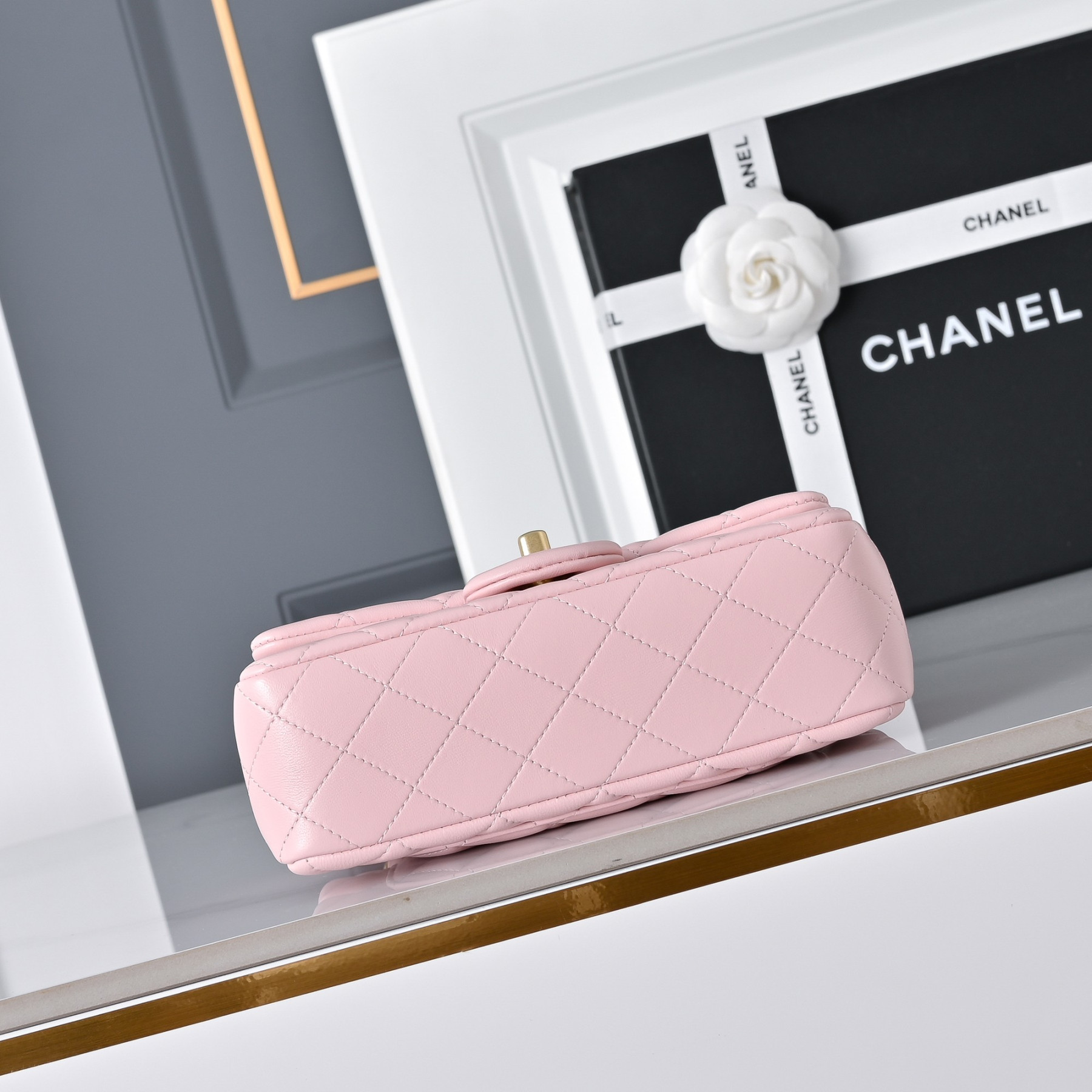 Ch**el flap bag as1787 20x13x7cm