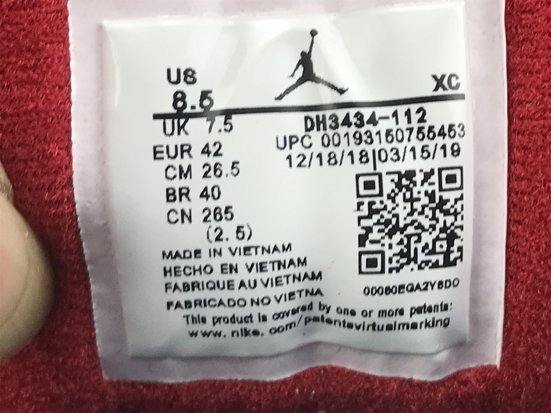 UA UNION LA X AIR JORDAN 3Â RETRO