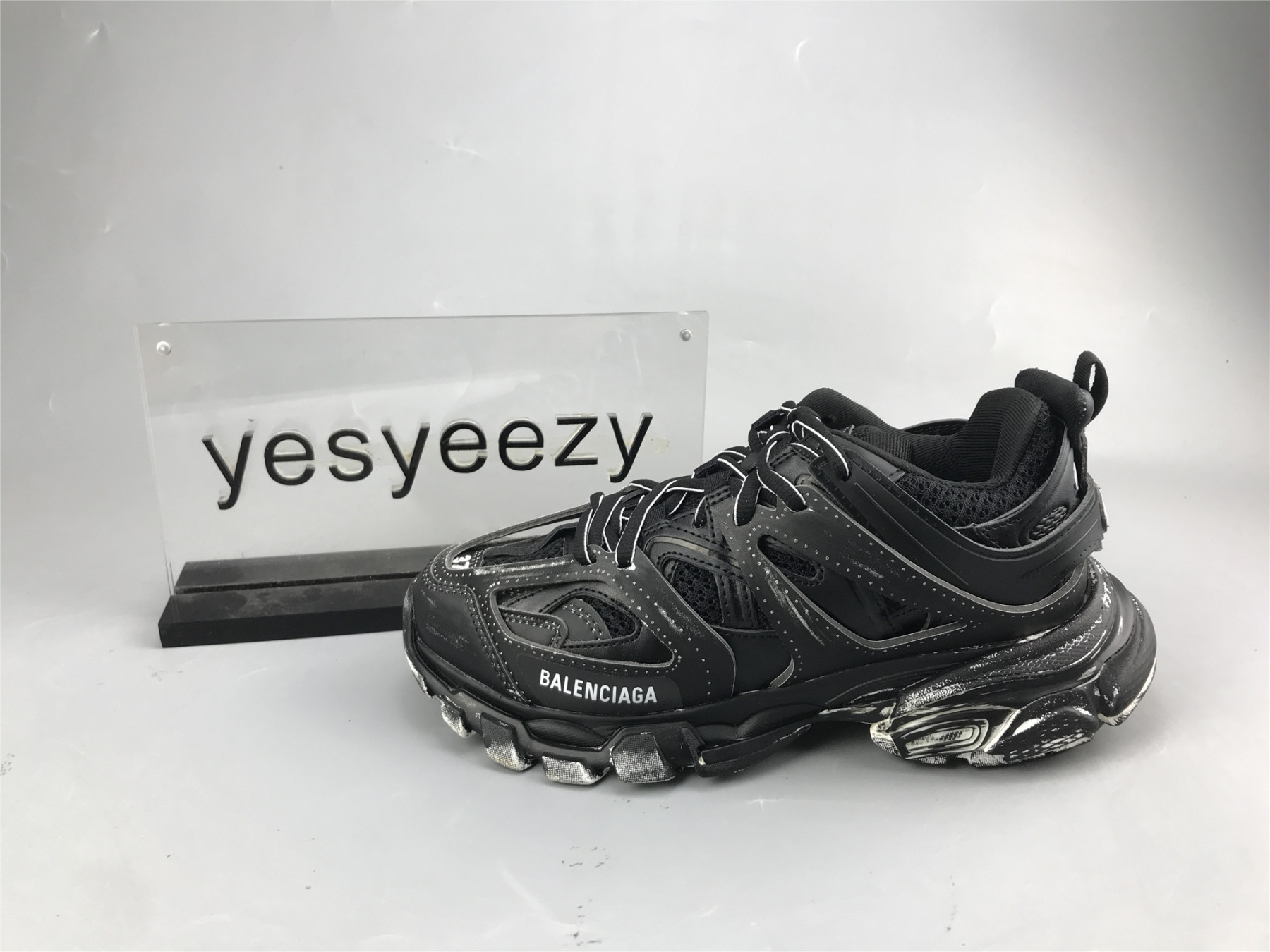 UA TRACK SNEAKER FADED BLACK