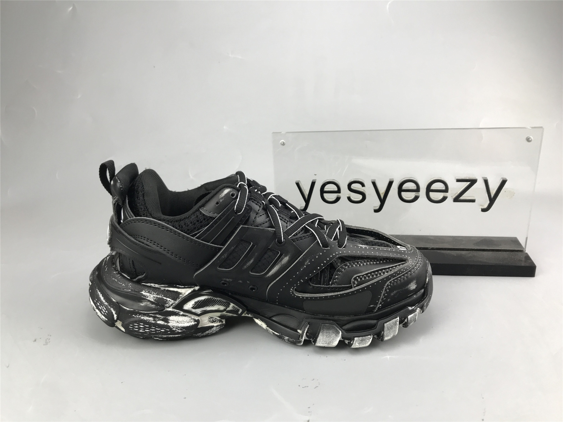 UA TRACK SNEAKER FADED BLACK