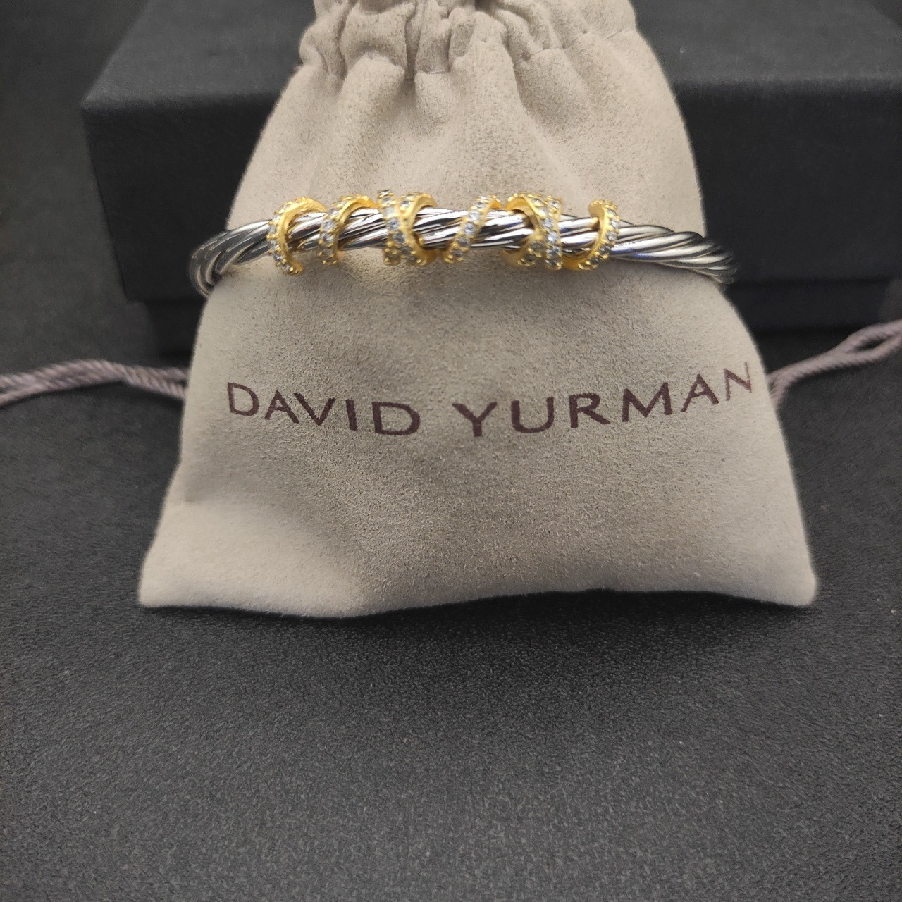 dau1d Yvrm*n 4mm wrap bracelet(wrist circumference 15-20cm)