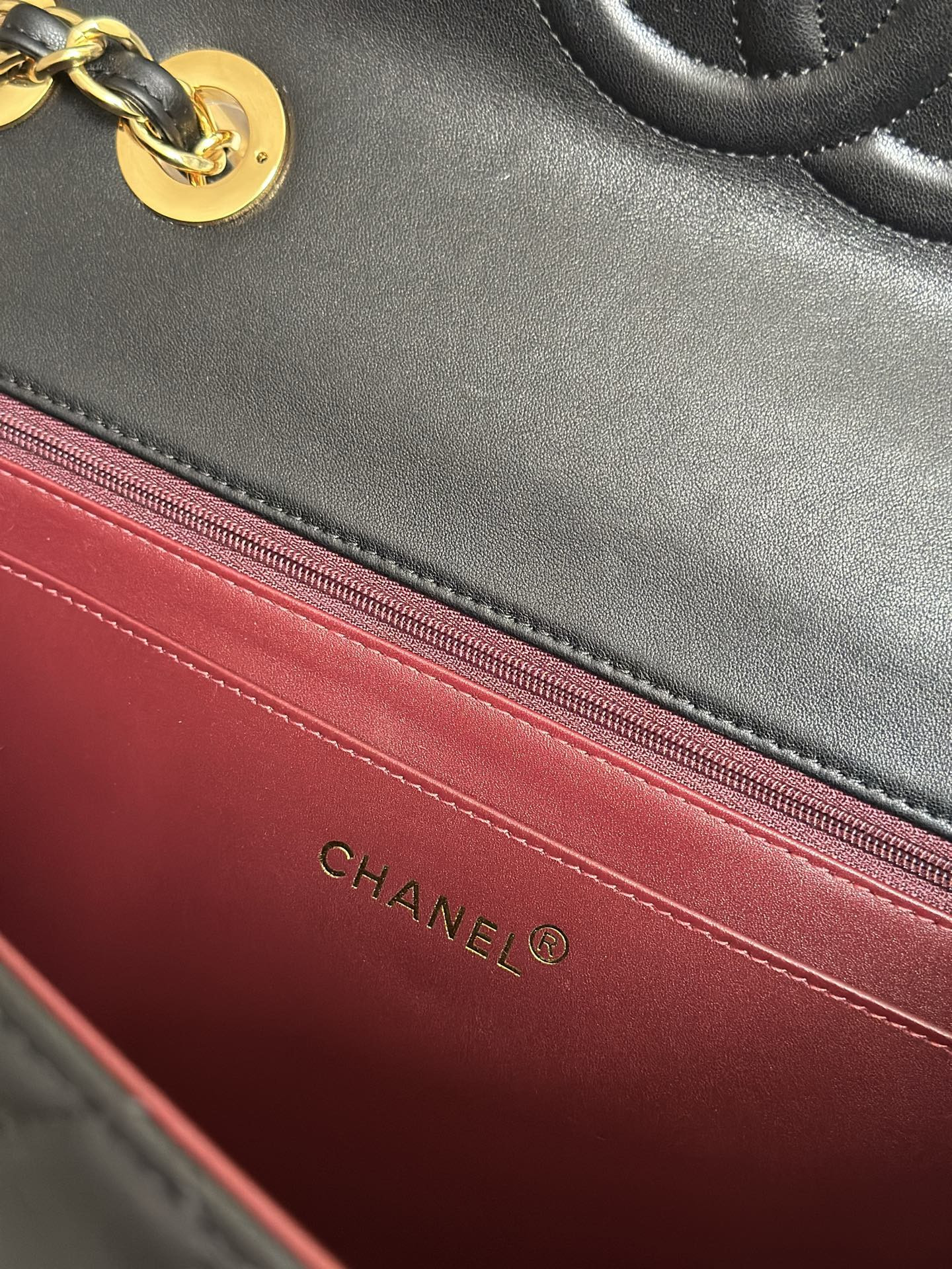 Ch**el flap bag 34x22x10cm