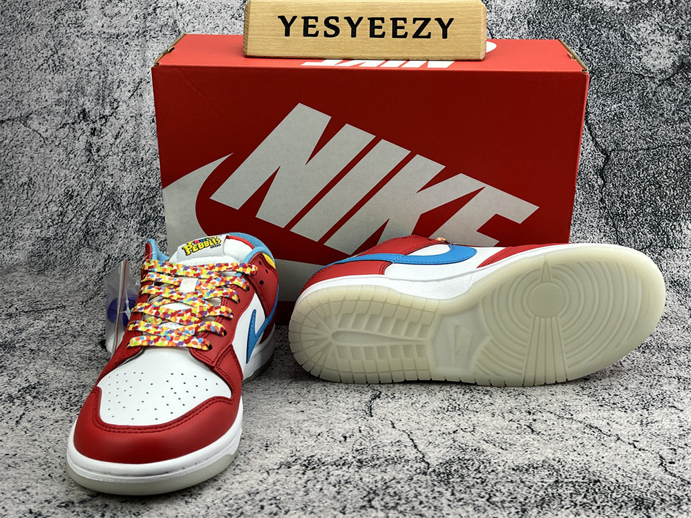 UA NIKE LEBRON JAMES X FRUITY PEBBLES X DUNK LOW