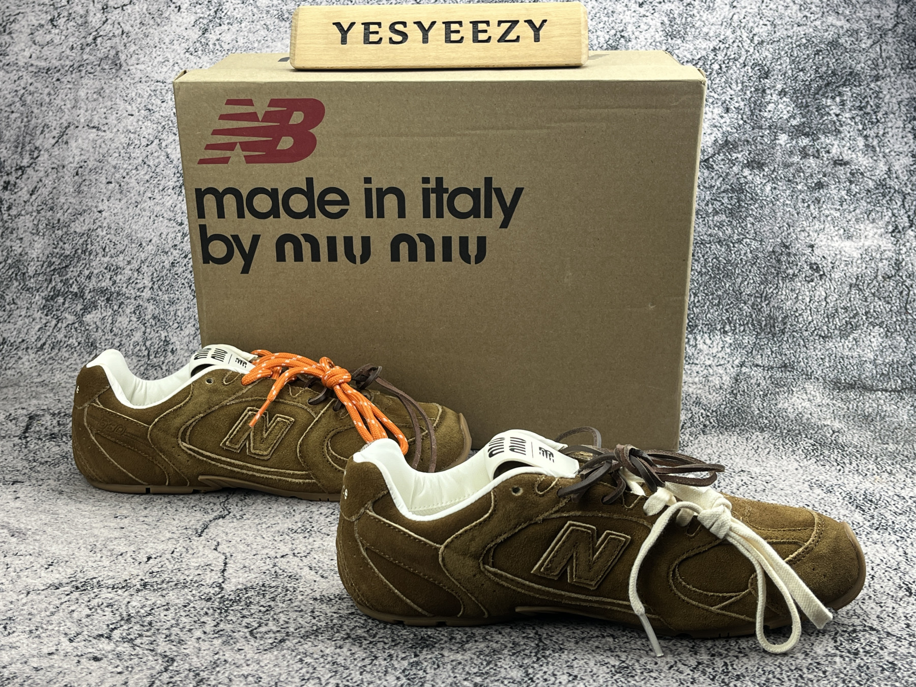 ua m1v m1v x new Ba1an*e 530 sl suede sneakers