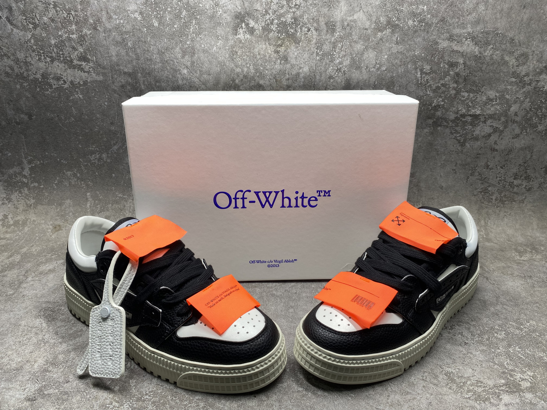 UA Off-White 3.0 Court Low Top Sneakers