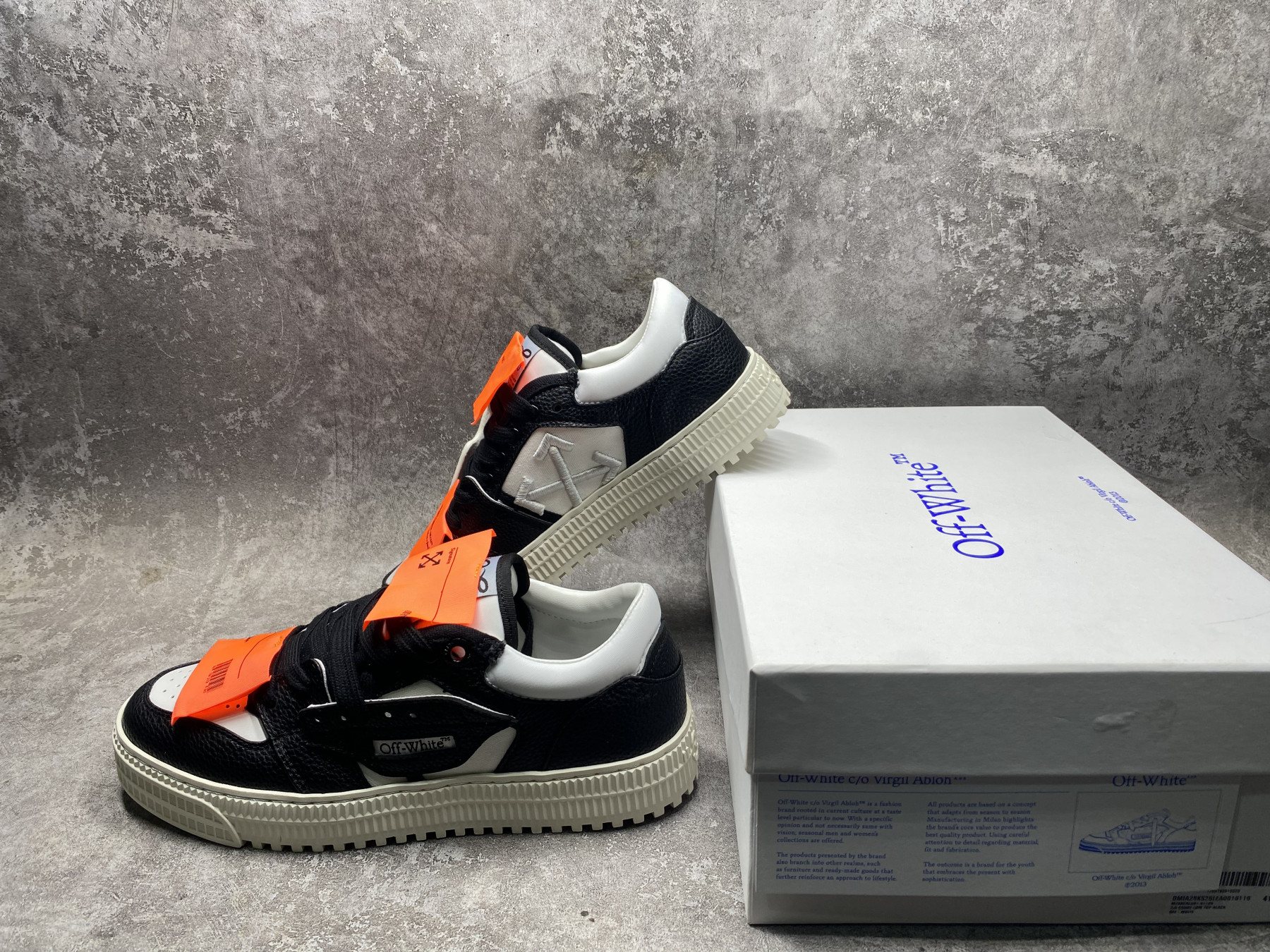 UA Off-White 3.0 Court Low Top Sneakers
