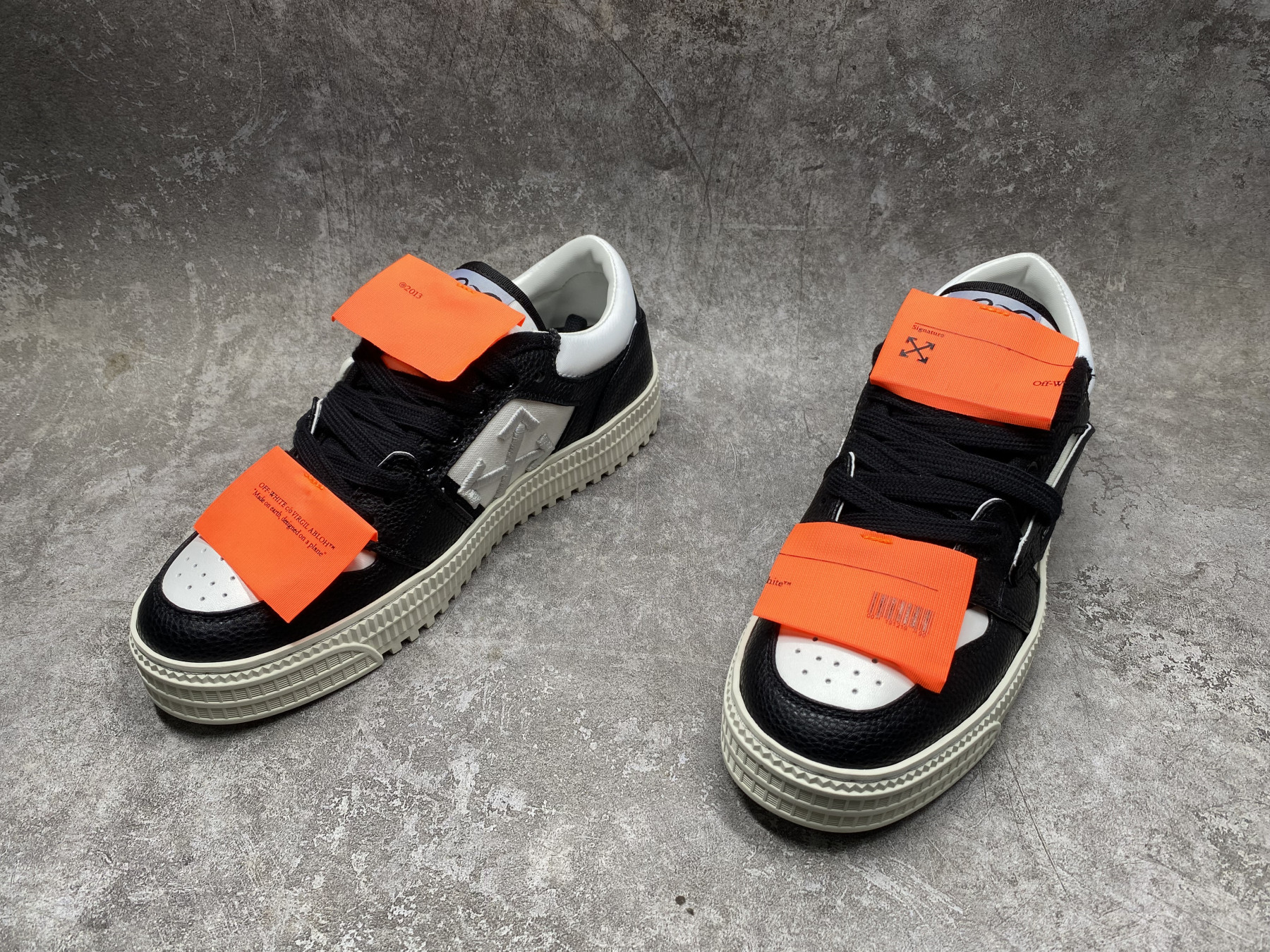 UA Off-White 3.0 Court Low Top Sneakers