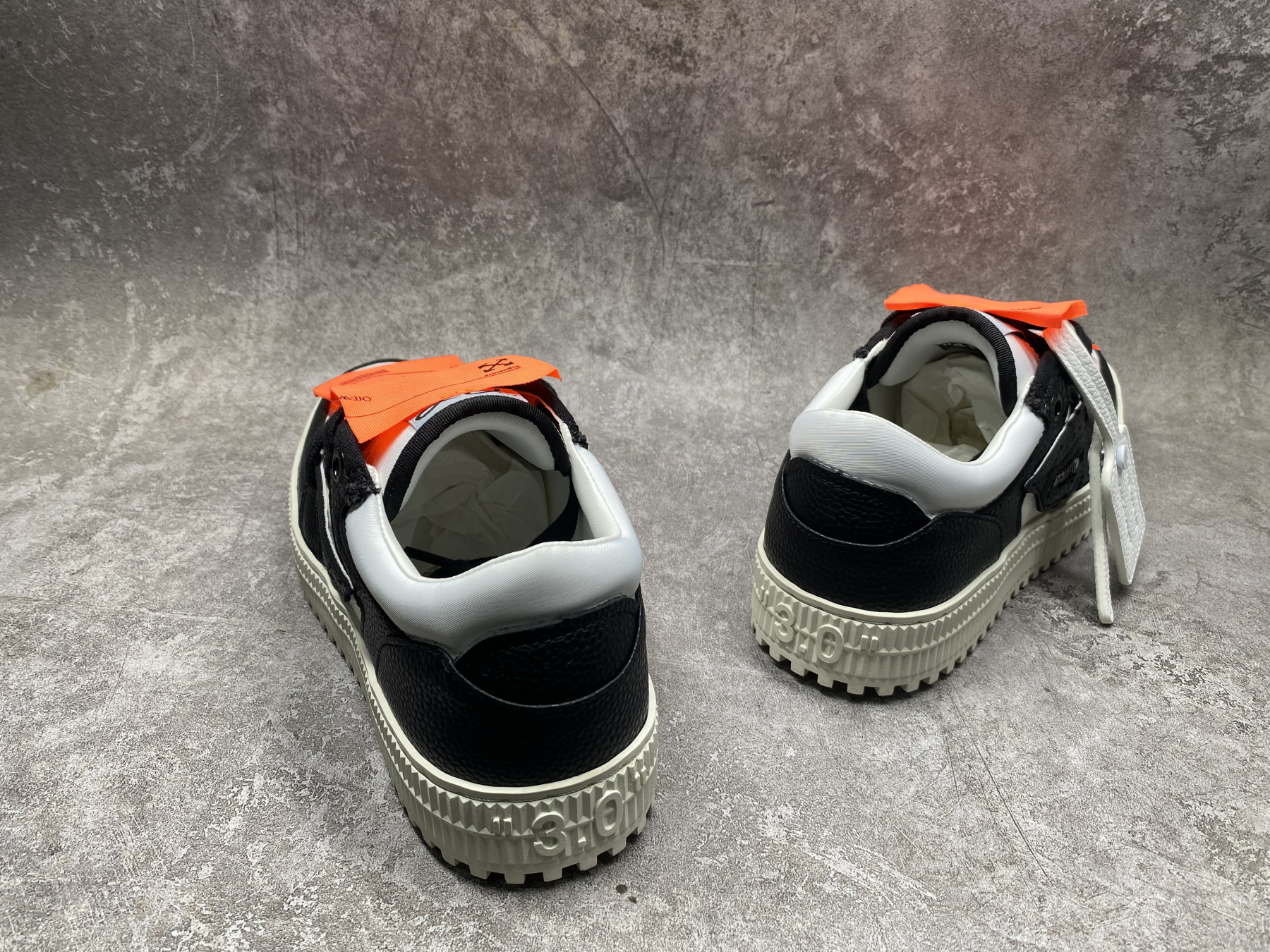 UA Off-White 3.0 Court Low Top Sneakers