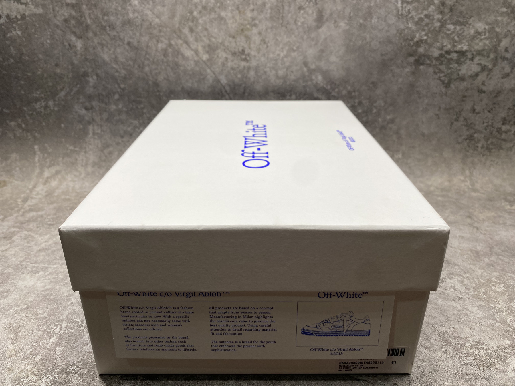 UA Off-White 3.0 Court Low Top Sneakers