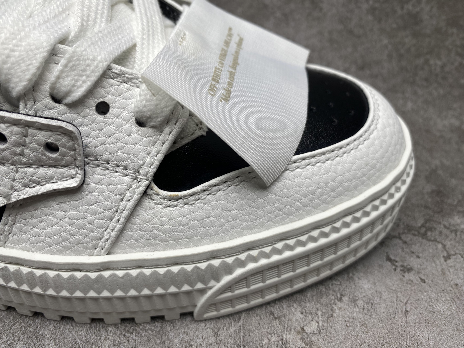 UA Off-White 3.0 Court Low Top Sneakers